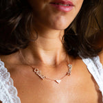 Load image into Gallery viewer, Personalized Diamond Heart Name Necklace
