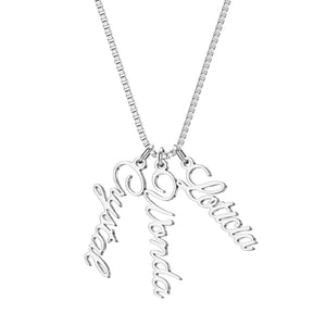 Personalized Vertical Name Necklace