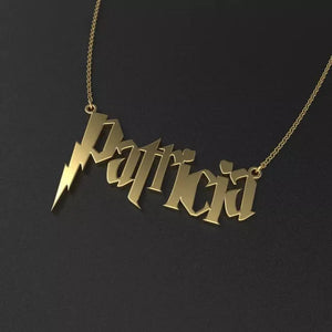 Handmade Personalized Harry Style Name Necklace