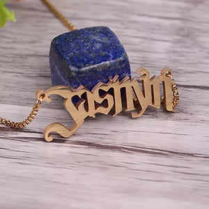 Handmade Personalized Harry Style Name Necklace