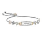 Load image into Gallery viewer, Mother&#39;s Day Gift Bolo Bracelet With Personalized Engravings
