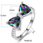 Load image into Gallery viewer, Crystal Butterfly Ring
