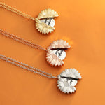 Load image into Gallery viewer, &quot;YOU ARE MY SUNSHINE&quot;, Sunflower Necklace for Mother
