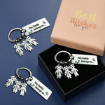 Load image into Gallery viewer, Hot sale for men or Father!! Personalized Family Name Keychain
