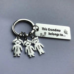 Load image into Gallery viewer, Mother&#39;s day gift! Personalized Family Name Keychain
