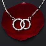 Load image into Gallery viewer, Eternal Love  - Daughter Perfect Pair Necklace
