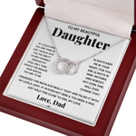 Load image into Gallery viewer, Eternal Love  - Daughter Perfect Pair Necklace
