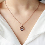 Load image into Gallery viewer, Move Mountains Pearl Mustard Seed Necklace Mustard Seed Jewelry
