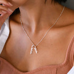 Load image into Gallery viewer, Personalized Vertical Name Necklace
